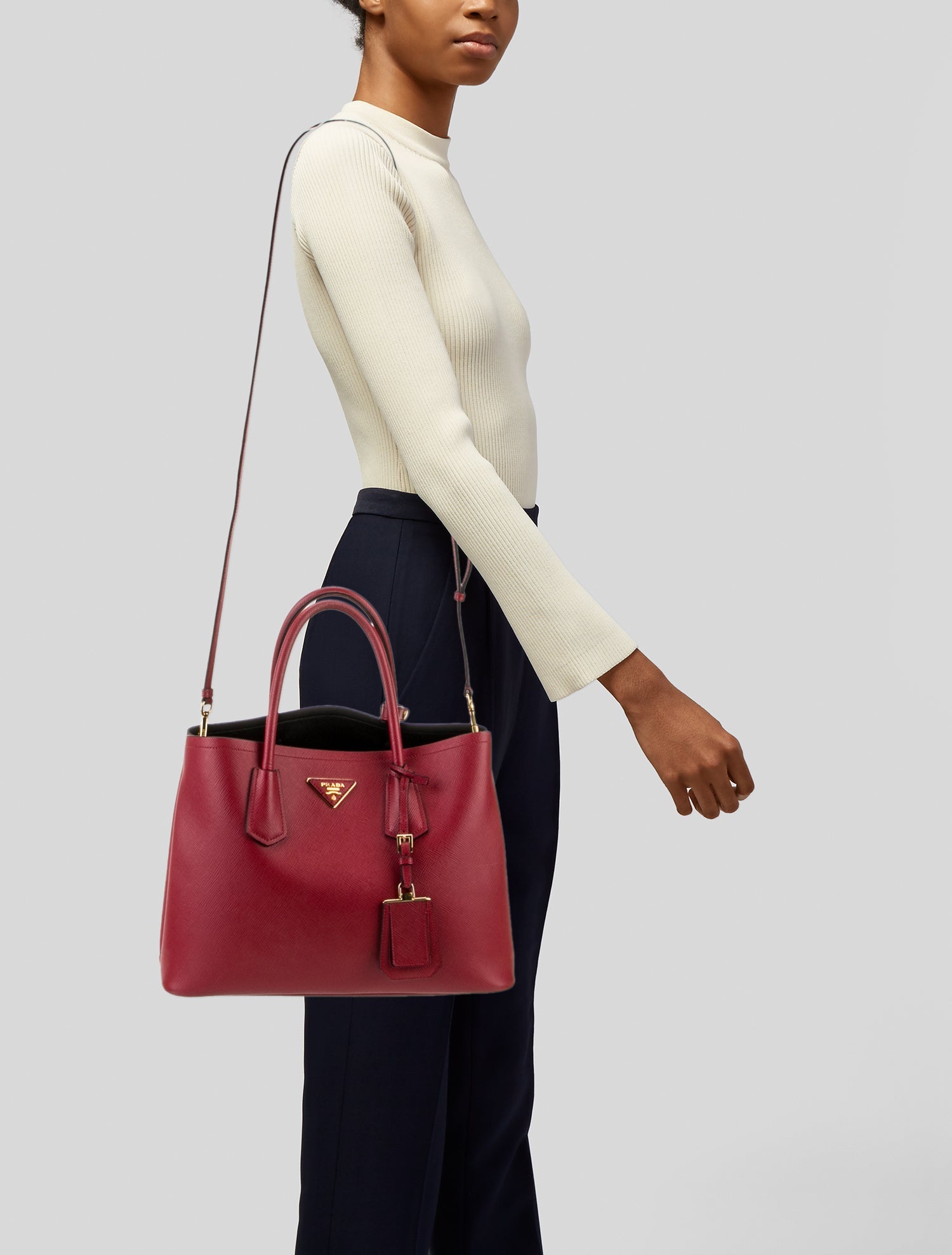 Prada Signature Shoulder Bag Medium